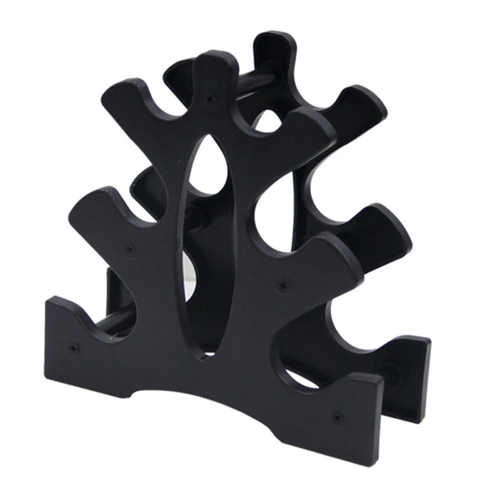Dumbbell Holder 3 Tier Dumbbell Rack Stand Only Compact Weight Rack for Dumbbells Small for Home Gym Workout
