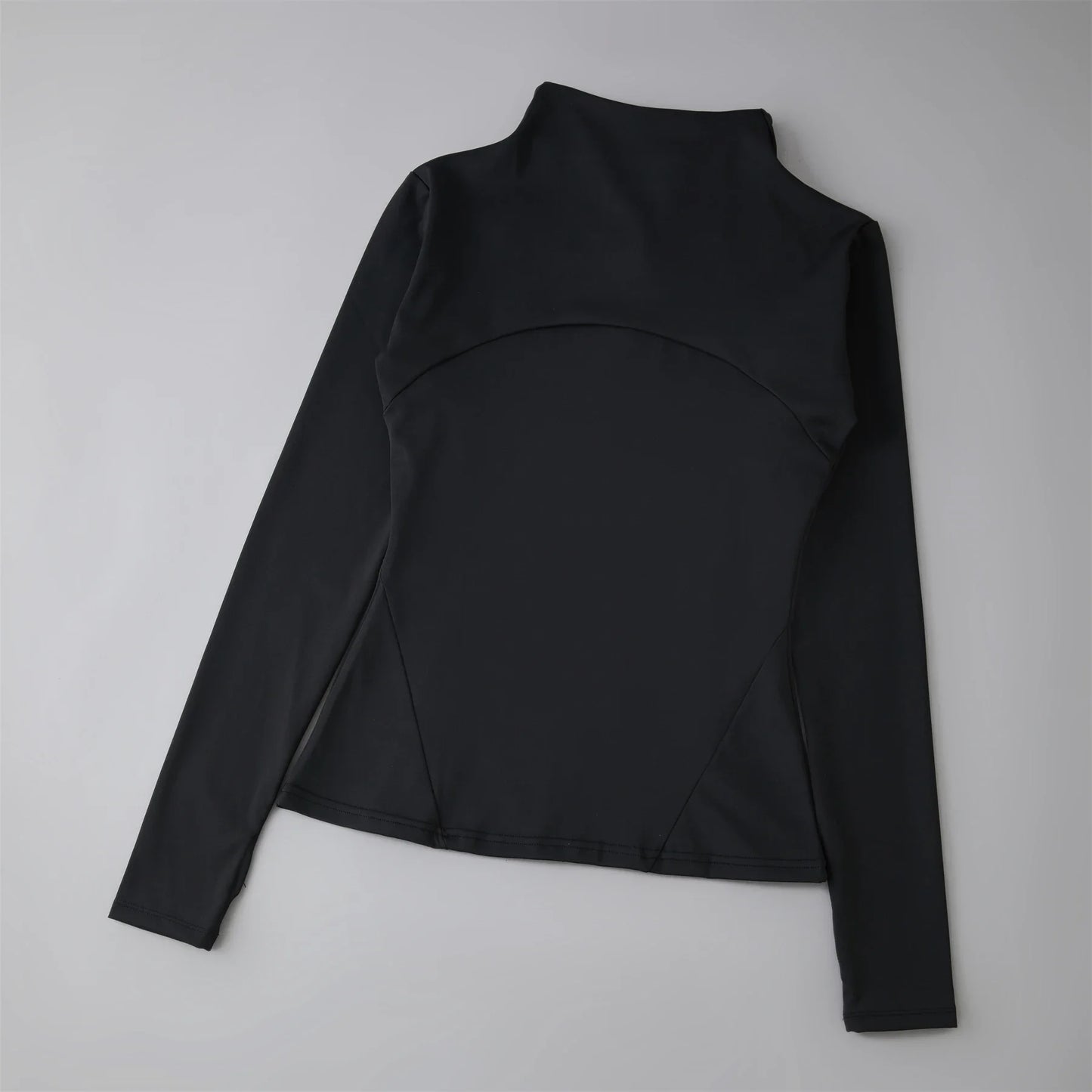 Yoga Tops Windbreaker Zipper Running Jackets Women Long Sleeve Running Sports Sweatshirts Ladies Workout Fitness Coat Activewear