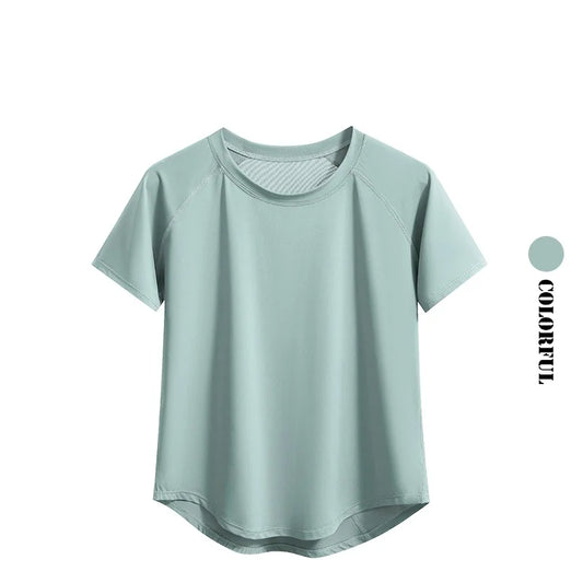 Breathable Quick-Dry Yoga T-Shirt