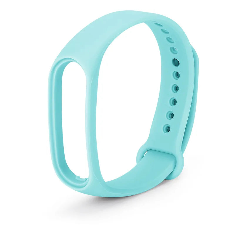 Silicone strap for Xiaomi Mi Band 7 bracelet wrist Miband 5 6 NFC Replacement pulsera Sport correa mi band 7 6 3 4 5 Watchband