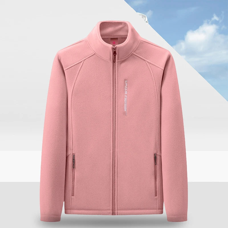 Womens Winter Sports Running Jackets Fleece Hiking Camping Thermal Warm Coat Windbreaker Jogging Coats Winter Clothes