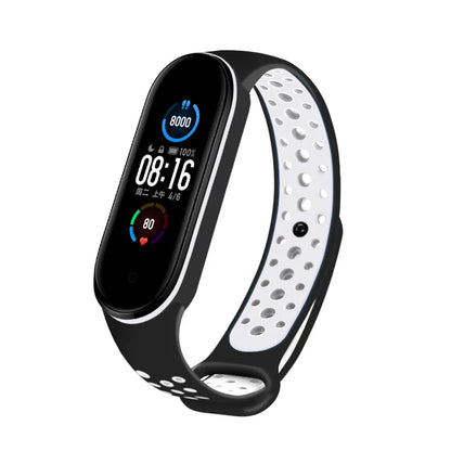 Breathable Strap For Xiaomi Mi Band 3 4 5 6 7 Smart Watch Wrist M3 M4 Bracelet For Xiaomi MiBand 7 6 5 Miband Strap Replacement