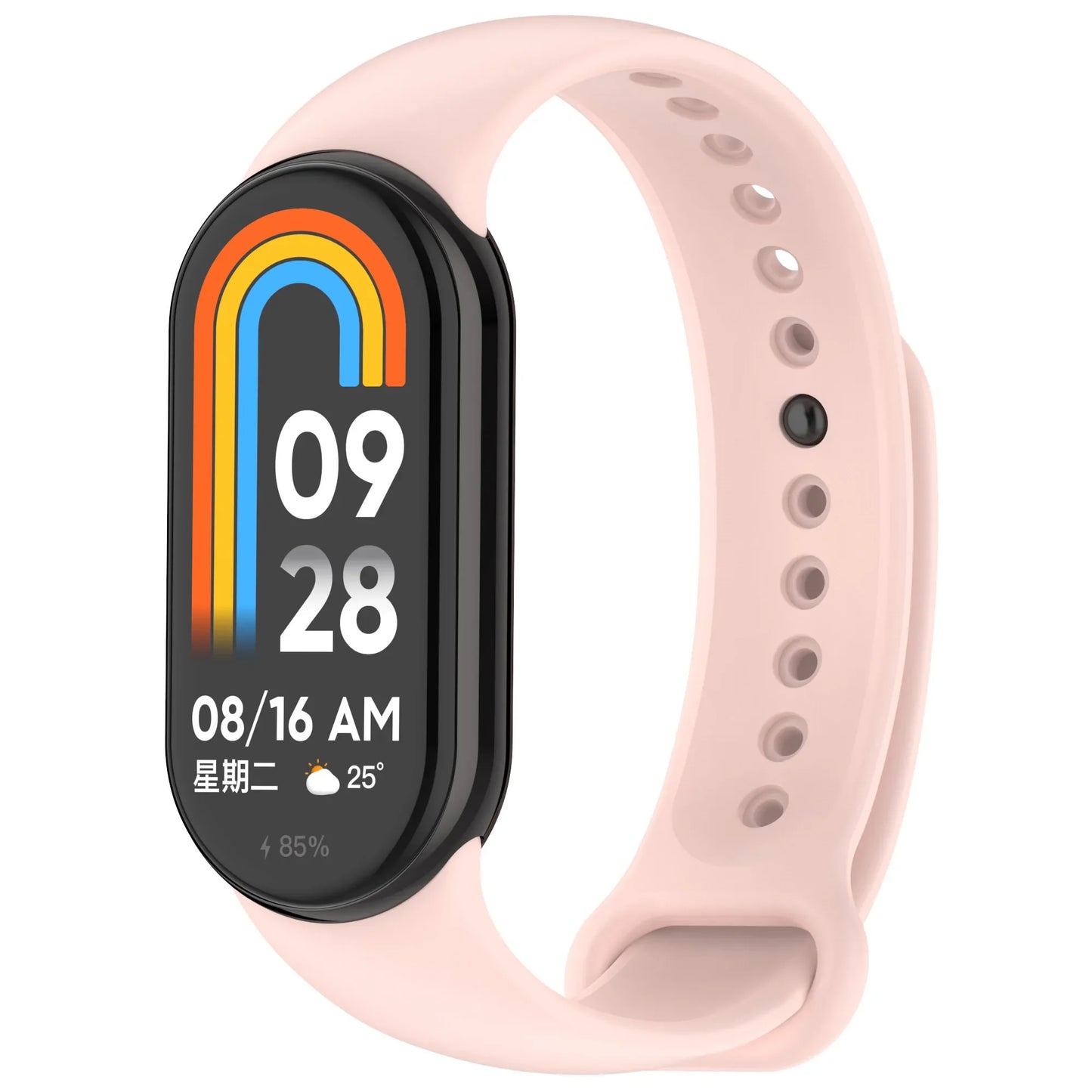 Soft Official Silicone Strap for Xiaomi Mi Band 10 Sports Smart Bracelet Wristband Mi Band 8 9 Replacement Band Accessories Belt