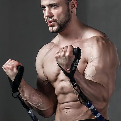 INNSTAR Resistance Bands Accessories Elastic Band Fitness Handle Foot Strap Gym Full Body Workout Bench Press Exercise Equipment