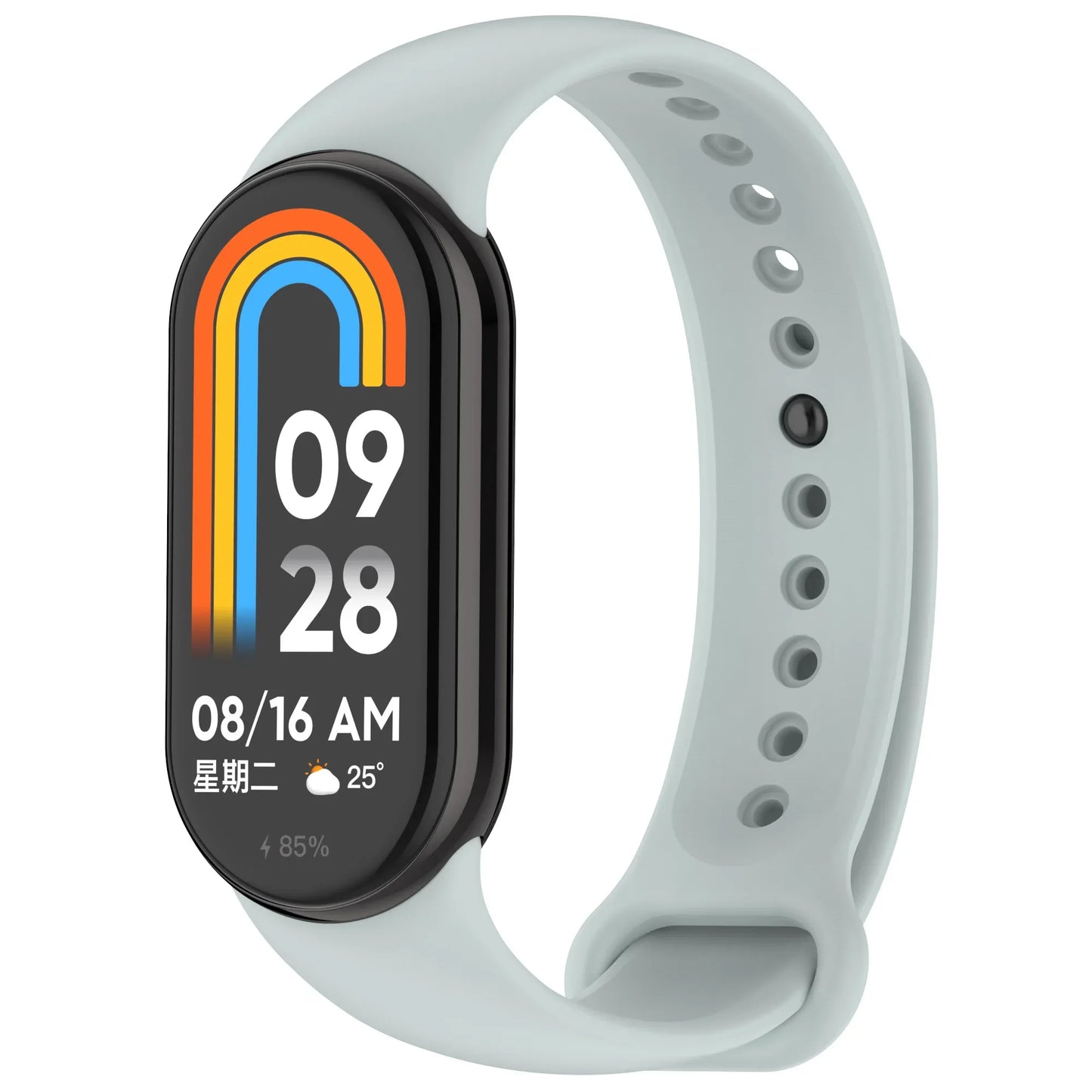 Soft Official Silicone Strap for Xiaomi Mi Band 10 Sports Smart Bracelet Wristband Mi Band 8 9 Replacement Band Accessories Belt