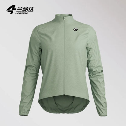 Lameda Men's Cycling Jacket Lightweight Men's Windbreaker Long Sleeved With 3 Pockets Bicycle Coat Clothes