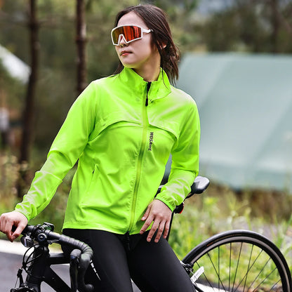 WOSAWE Windproof & Waterproof Reflective Cycling Jacket