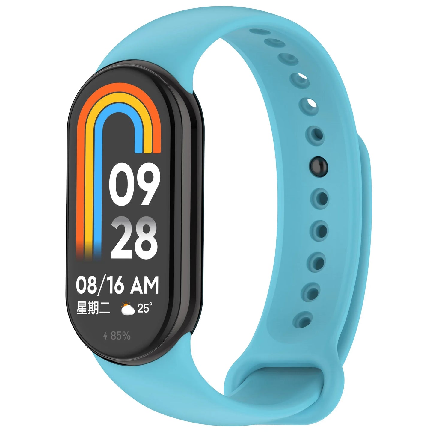 Soft Official Silicone Strap for Xiaomi Mi Band 10 Sports Smart Bracelet Wristband Mi Band 8 9 Replacement Band Accessories Belt