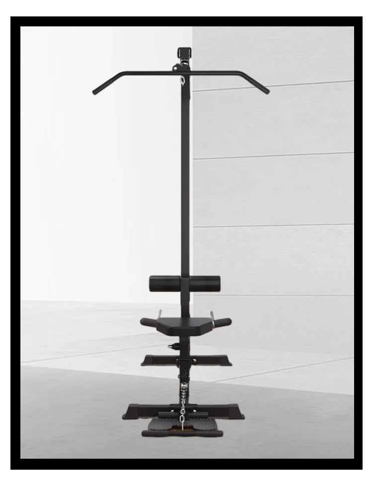 Multi Functional Smith Machine Cable Crossover Power Rack with Sit Gym Fitness Equipment