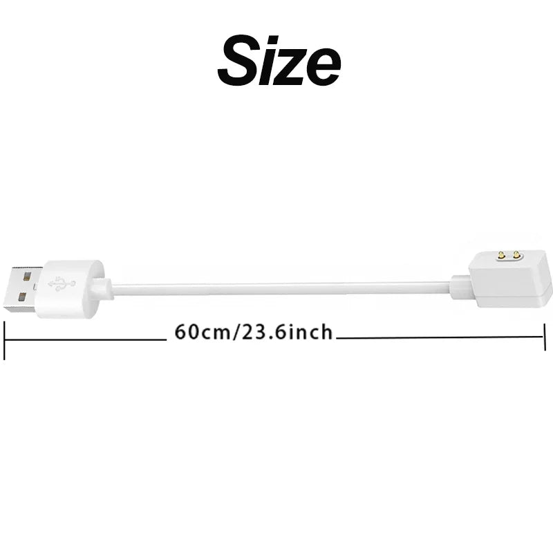 Charging Cable For Xiaomi Smart Band 9 8Pro 8 Active 7 Pro 6 NFC 5 Mi Smart Band 4 3 2 Bracelet USB  Magnetic Charger