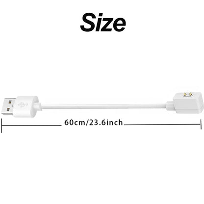 Charging Cable For Xiaomi Smart Band 9 8Pro 8 Active 7 Pro 6 NFC 5 Mi Smart Band 4 3 2 Bracelet USB  Magnetic Charger