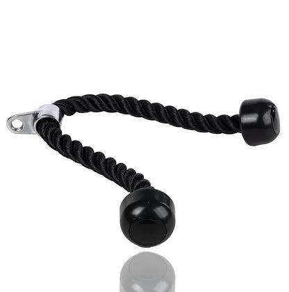 Tricep Rope for Push Pull Down Exercises Arm Muscle Resistance Bands for Body Building Strength Training