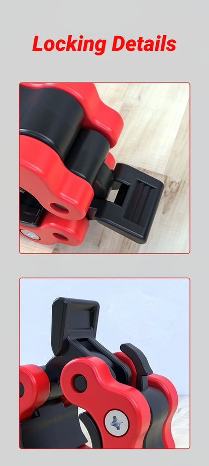 25MM Barbell Collar Lock Dumbell Clips Clamp Weight lifting Bar Gym Dumbbell Spring Lifting Quick Release Clamps Spin Collars