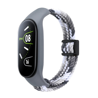 Nylon Braided Strap For Mi Band 9 8 Bracelet Magnetic Buckle Watchband For Xiaomi Mi Band 7 6 5 4 3 Wristband Correa Accessories