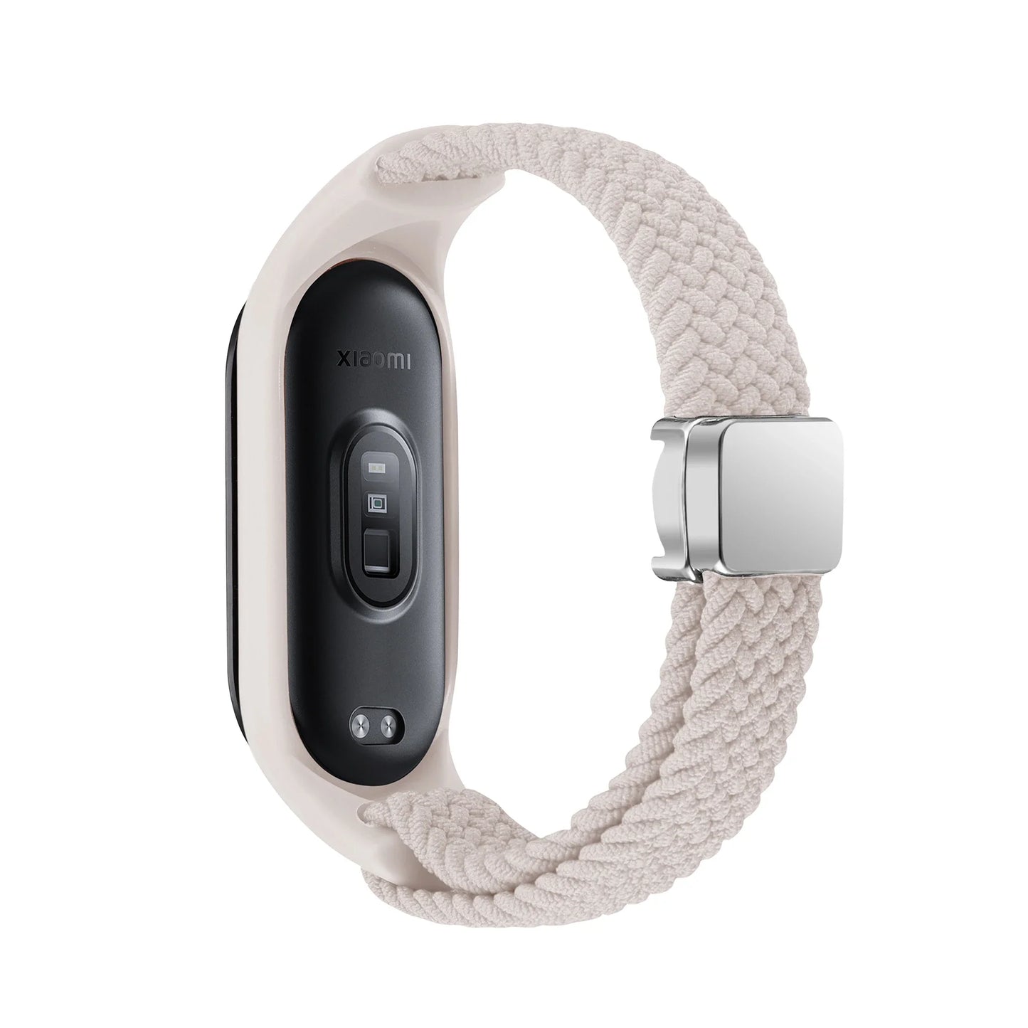 Nylon Braided Strap For Mi Band 9 8 Bracelet Magnetic Buckle Watchband For Xiaomi Mi Band 7 6 5 4 3 Wristband Correa Accessories