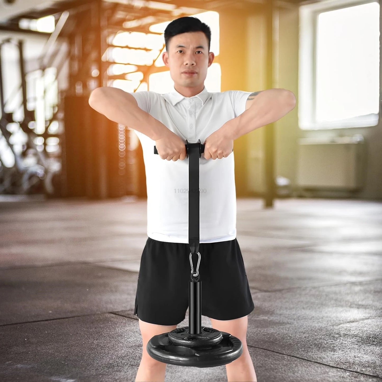 Fitness Loading Pin Pulley Cable System Attachment Dumbbell Rack Home Gym Workout Strength Training Weight Lifting Exercises