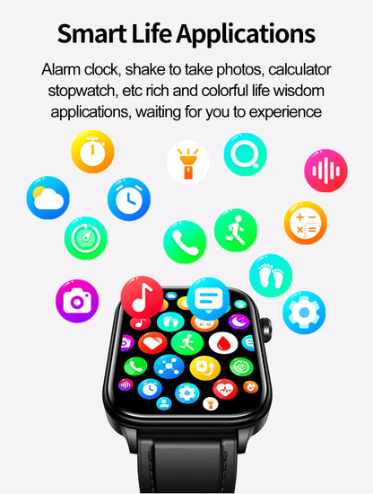 2025 New ECG+PPG+HRV Smart Watch Men Blood Lipid Uric Acid Health Monitor Bluetooth Call Sleep Physical Health Smartwatch Women