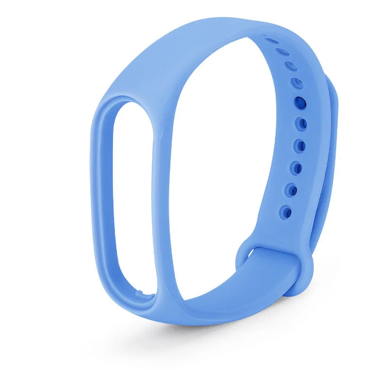 Silicone strap for Xiaomi Mi Band 7 bracelet wrist Miband 5 6 NFC Replacement pulsera Sport correa mi band 7 6 3 4 5 Watchband
