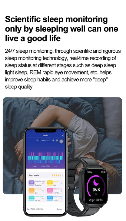 2025 New ECG+PPG+HRV Smart Watch Men Blood Lipid Uric Acid Health Monitor Bluetooth Call Sleep Physical Health Smartwatch Women