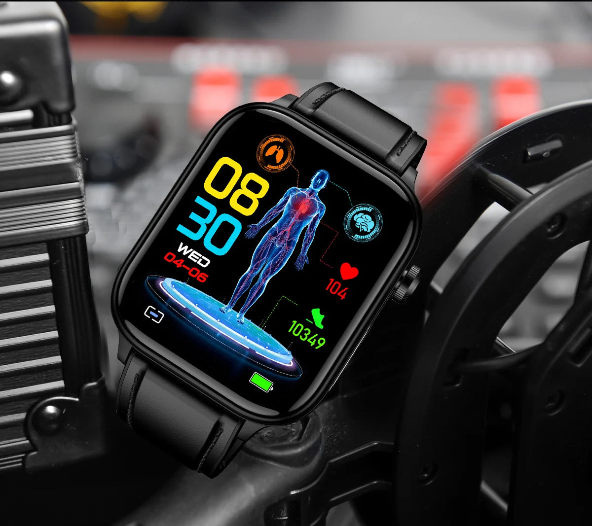 2025 New ECG+PPG+HRV Smart Watch Men Blood Lipid Uric Acid Health Monitor Bluetooth Call Sleep Physical Health Smartwatch Women