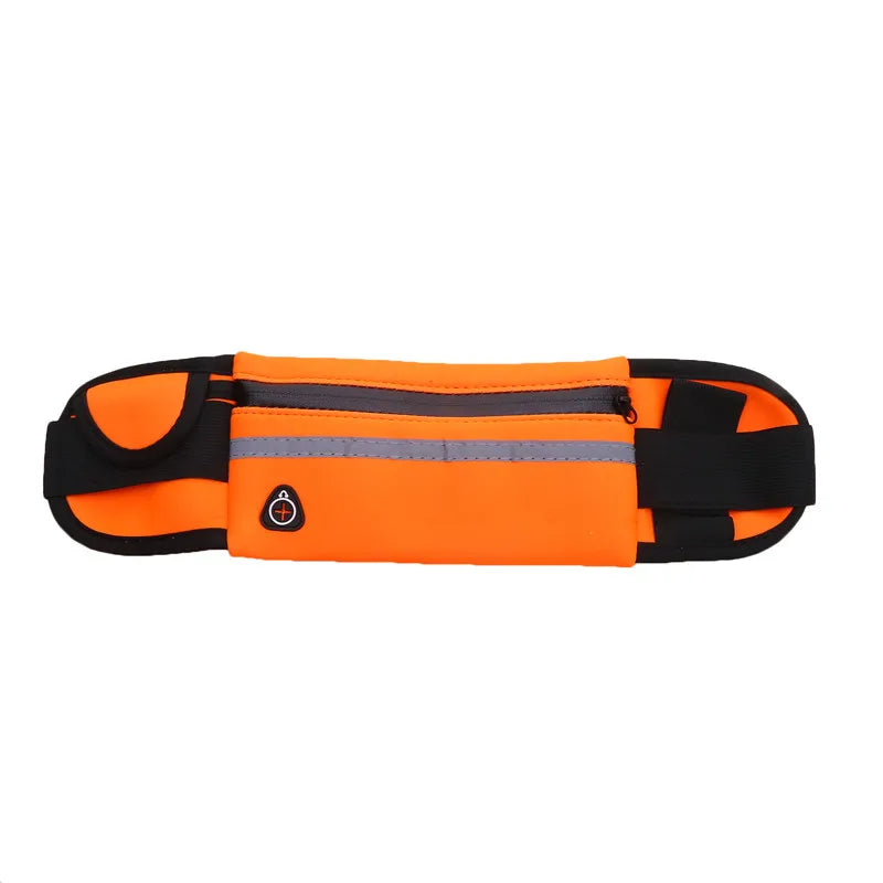 Sport Running Waist Bag For Women Men Comfortable Gym Fanny Bag Safty Tape Cycling Phone Case Running Belt