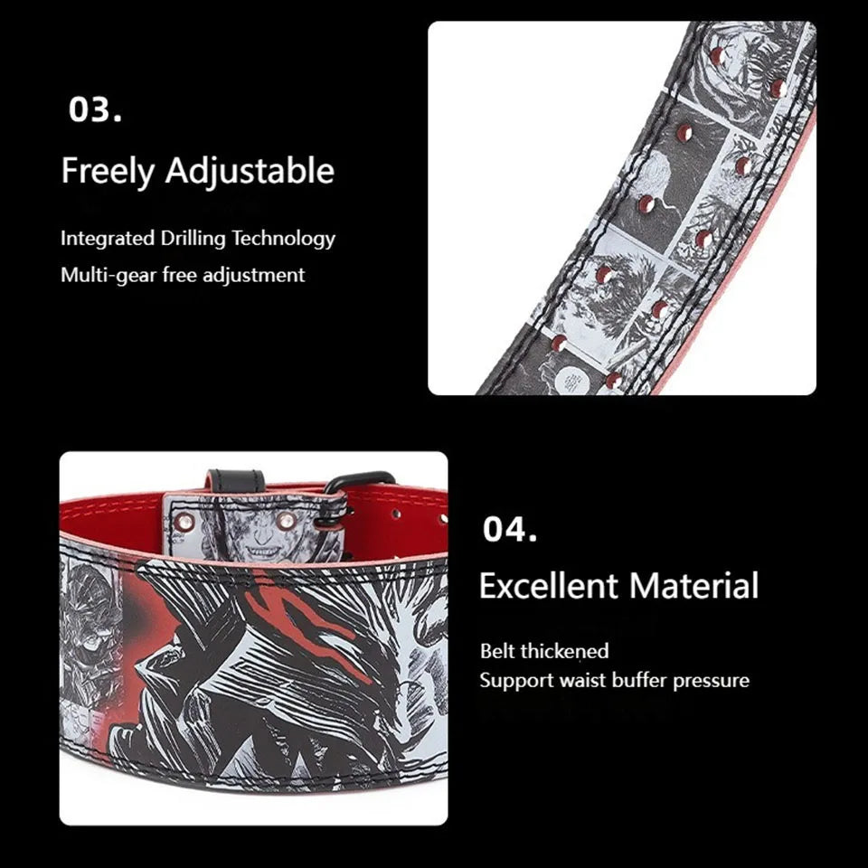 LOOGDEEL Waist Support Belt Lower Back Breathable Fitness Weightlifting Dumbbell Lumbar Waistband Support Sports Belt Women Men
