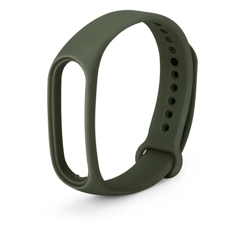 Silicone strap for Xiaomi Mi Band 7 bracelet wrist Miband 5 6 NFC Replacement pulsera Sport correa mi band 7 6 3 4 5 Watchband