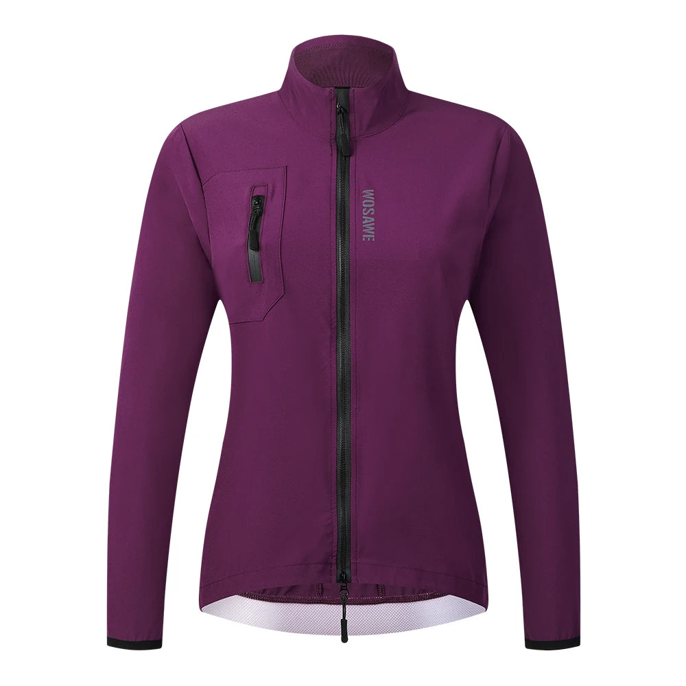 WOSAWE Cycling Team Ultralight MTB Bike Jackets Casual Women's Windbreaker Anti-UV Riding Jacket Bicycle Clothing