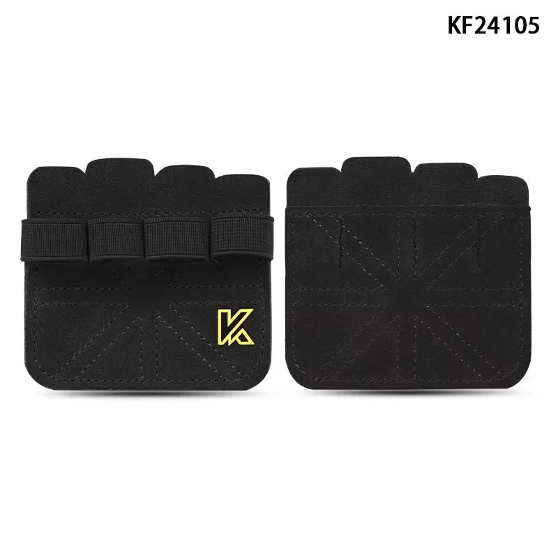 KUTOOK Men's And Women's Fitness Four Fingers Gloves Breathable Anti-slip Shock Absorption Yoga Dumbbell Cycling Sports Gloves