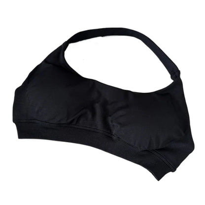 High Support Sports Bra Women Halter Seamless Yoga Bra Padded Backless Sports Bras Gym Crop Top Push Up Workout Yoga Tops Woman