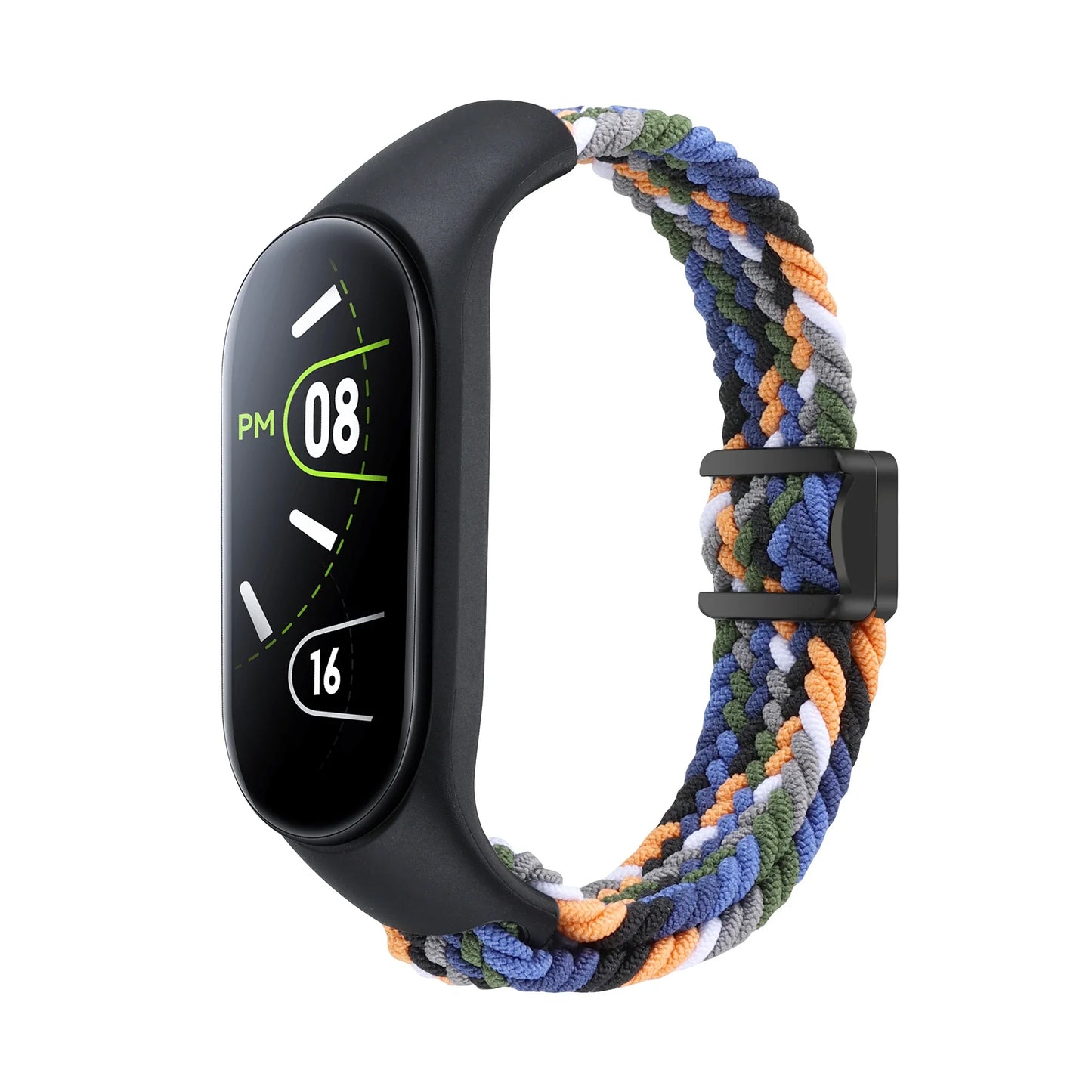 Nylon Braided Strap For Mi Band 9 8 Bracelet Magnetic Buckle Watchband For Xiaomi Mi Band 7 6 5 4 3 Wristband Correa Accessories