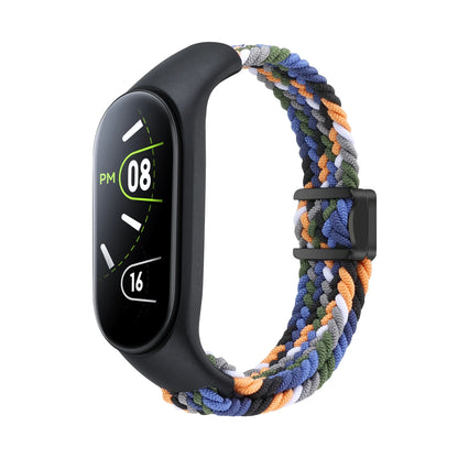 Nylon Braided Strap For Mi Band 9 8 Bracelet Magnetic Buckle Watchband For Xiaomi Mi Band 7 6 5 4 3 Wristband Correa Accessories
