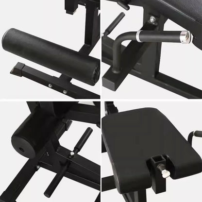 Leg exerciser Machine, Waist and Abdomen Flexion and Extension, Muscle Recovery, Strength Fitness Equipment, Gym