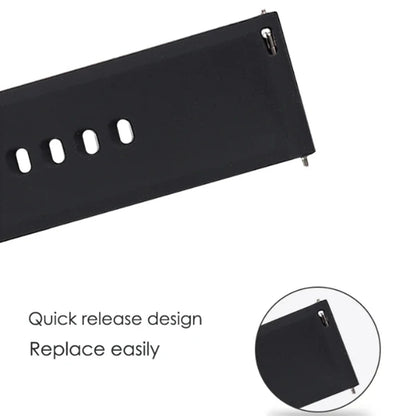Hot Sell 20MM 22MM Silicone Watch Strap 20/22mm Universal Watchband Wristwatch Band for P22 Smartwatch &Other Watches Bracelet