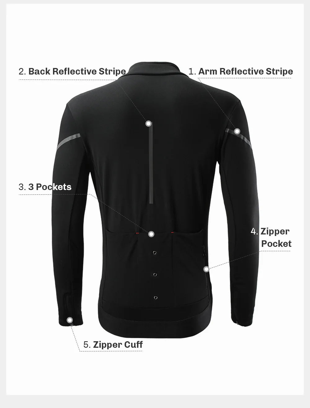 RION Winter Man Cycling Jersey MTB Jerseys Road Bike Shirts  Bicycle Clothing Long Sleeve Motorcross T-Shirt Windbreaker Fleece