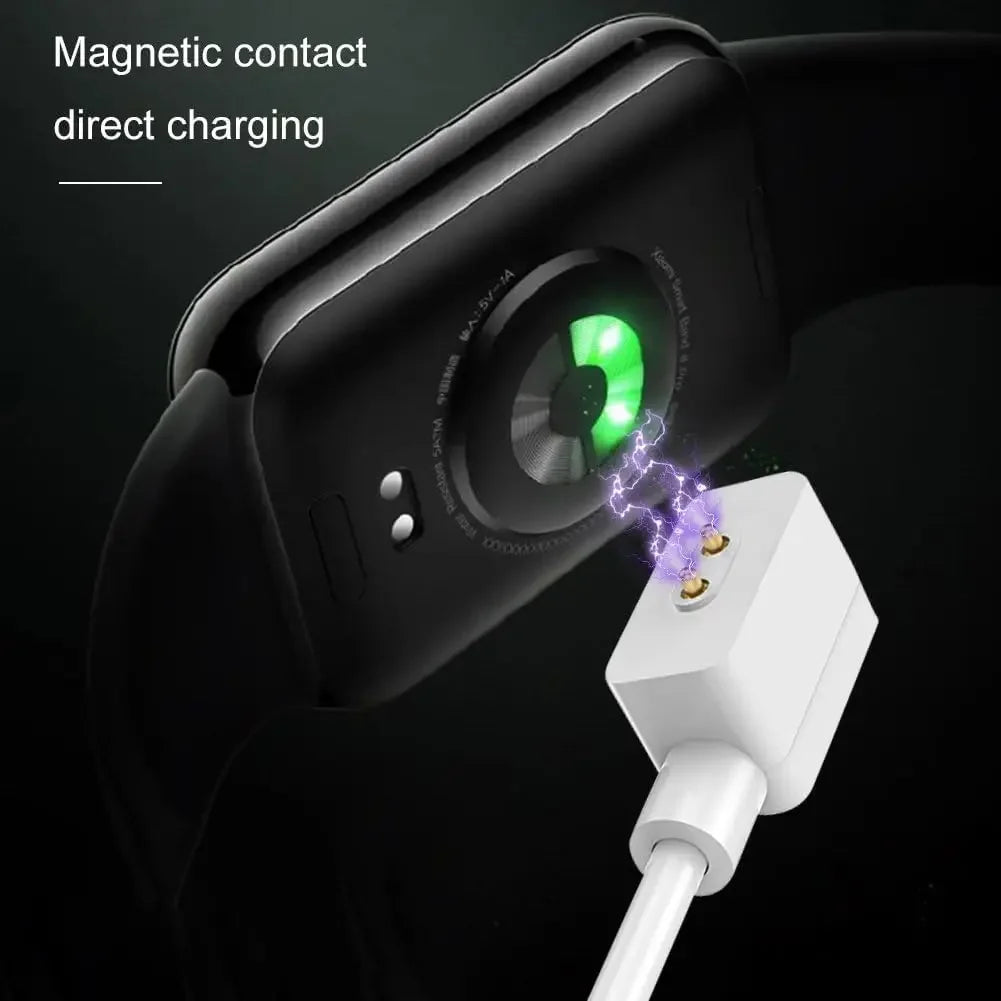 Charging Cable For Xiaomi Smart Band 9 8Pro 8 Active 7 Pro 6 NFC 5 Mi Smart Band 4 3 2 Bracelet USB  Magnetic Charger
