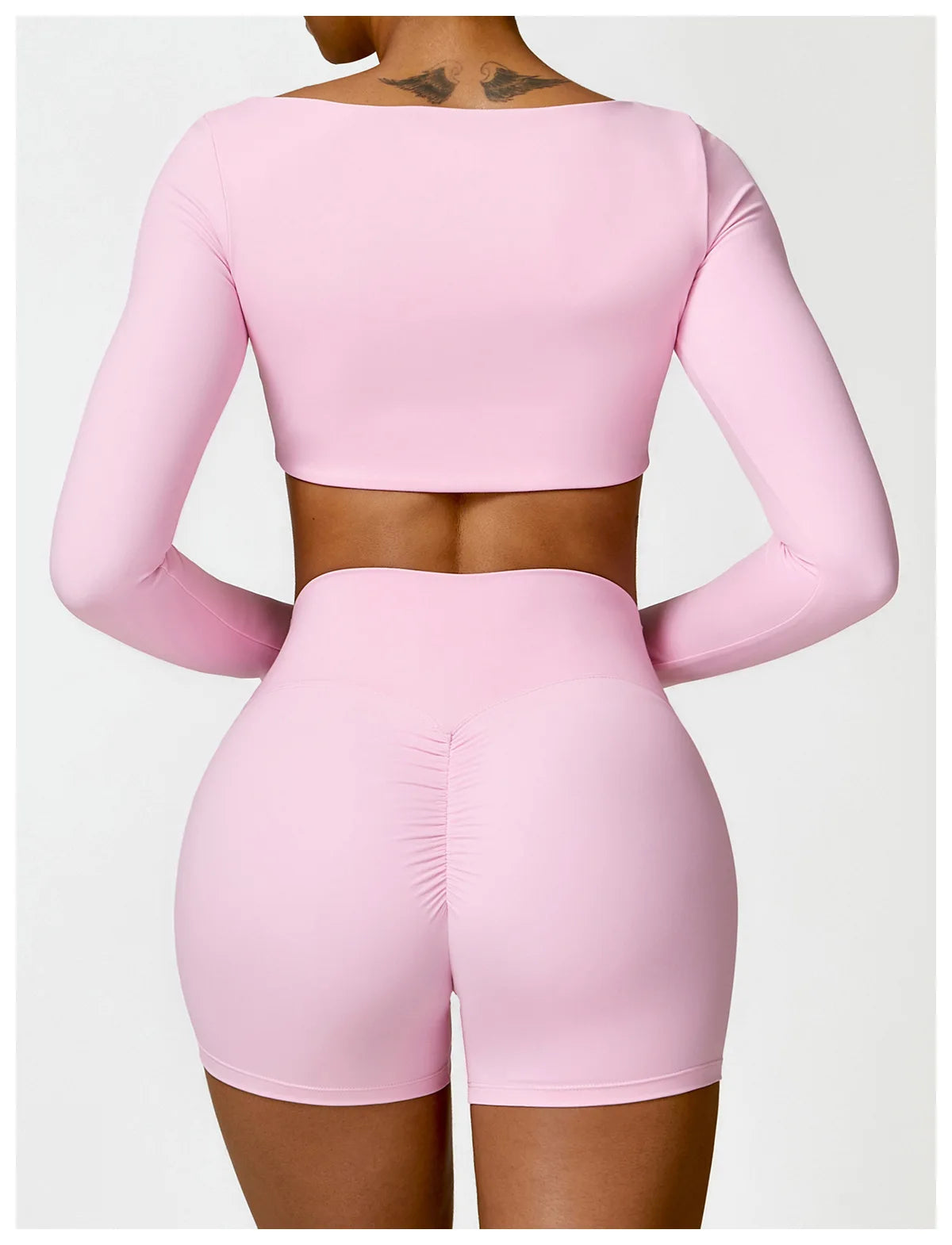 Sports Long sleeved Women Outdoor Running Gym Fitness Wear T-shirt Long sleeved Yoga Shirt Gym Push Up Workout Single Piece Top