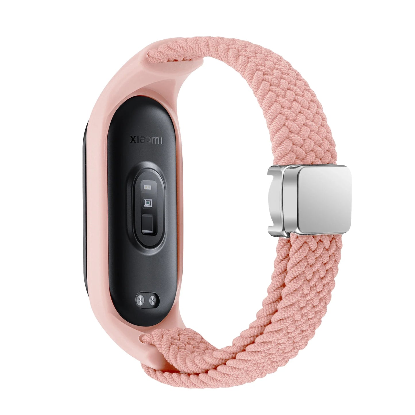 Nylon Braided Strap For Mi Band 9 8 Bracelet Magnetic Buckle Watchband For Xiaomi Mi Band 7 6 5 4 3 Wristband Correa Accessories