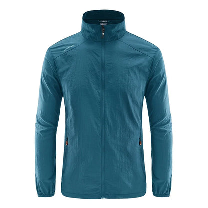 Summer Jackets Men Male Windbreaker Fishing Coats Father Ultrathin Sunscreen Jacket Youth Outerwearing Clohting Traveling Korean
