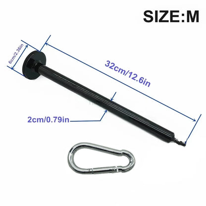 Fitness Loading Pin Pulley Cable System Attachment Dumbbell Rack Home Gym Workout Strength Training Weight Lifting Exercises