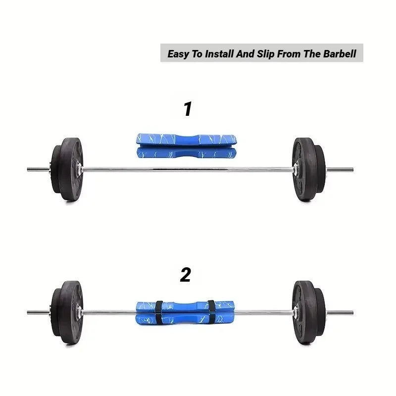 Barbell Shoulder Pads Thickened Non-Slip Support Gym Fitness Weightlifting Squat Dumbbel Neck Protection Pad Strength Workout
