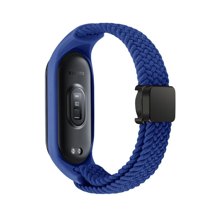 Nylon Braided Strap For Mi Band 9 8 Bracelet Magnetic Buckle Watchband For Xiaomi Mi Band 7 6 5 4 3 Wristband Correa Accessories