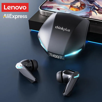 Original Lenovo XT53 Earphone Wireless Upgrade Bluetooth 5.4 Headphones Noise Reduction LED Earbuds Low Latency Gaming Headset