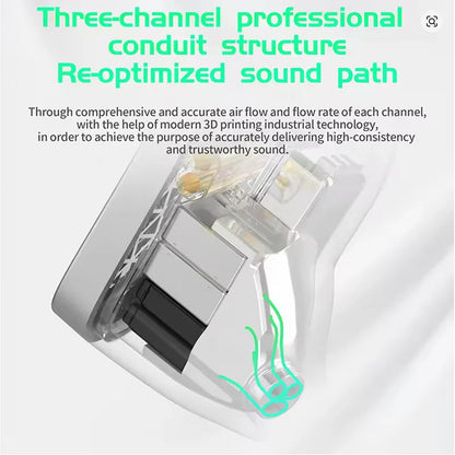 KZ AS16 Pro In Ear Earphones 16BA Balanced Armature HIFI Bass Monitor Headphones Noise Cancelling Earbuds Sport Headset