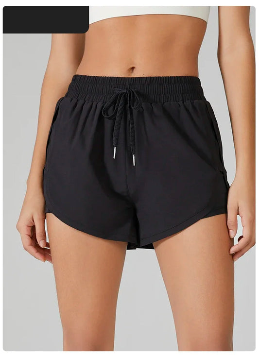 Elastic Fit Yoga Shorts