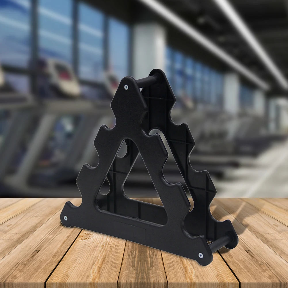 Dumbbell Holder 3 Tier Dumbbell Rack Stand Only Compact Weight Rack for Dumbbells Small for Home Gym Workout