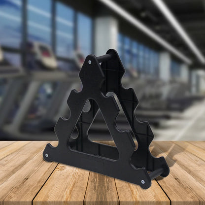 Dumbbell Holder 3 Tier Dumbbell Rack Stand Only Compact Weight Rack for Dumbbells Small for Home Gym Workout