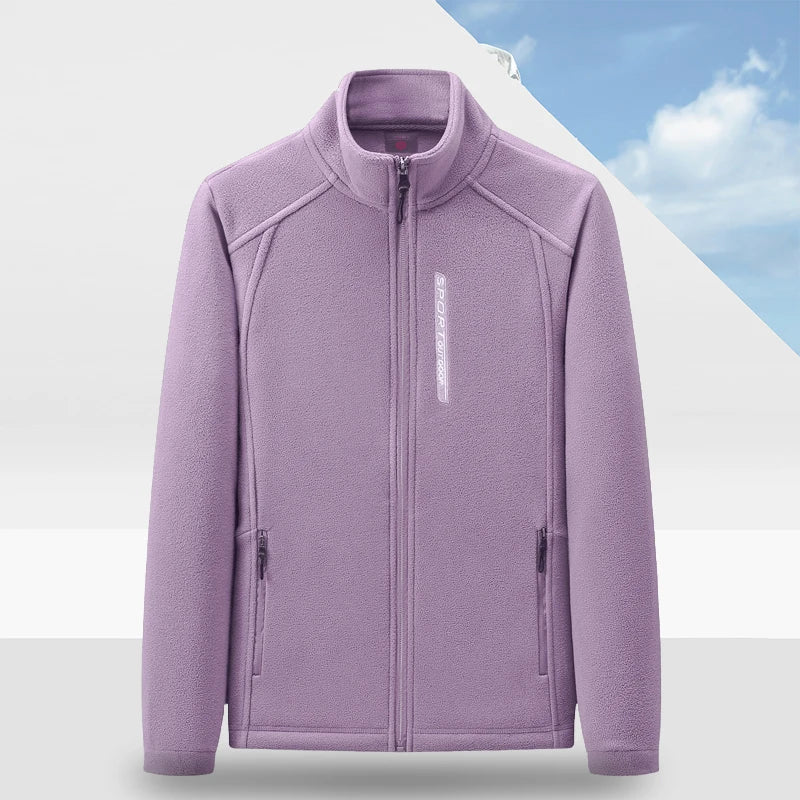 Womens Winter Sports Running Jackets Fleece Hiking Camping Thermal Warm Coat Windbreaker Jogging Coats Winter Clothes