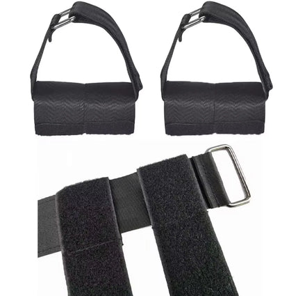 1/2pcs Tibialis Trainer Dumbbell Foot Strap Adjustable Ankle Weights Strap Leg Muscles Strength Training Workout