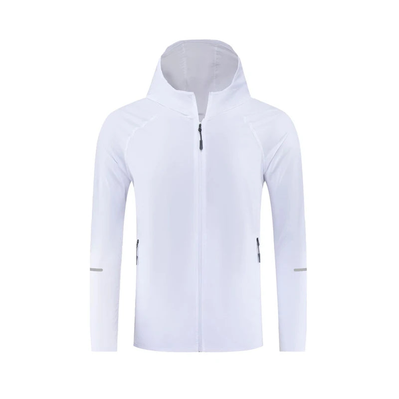 2024 Summer Hooded Jacket Men Women Waterproof Sun Protection Clothing Fishing Hunting Clothes Quick Dry Skin Windbreaker